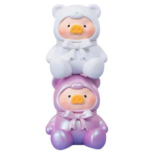 正版LuLu猪泰迪萌粒盲袋Teddy Mini盲盒公仔摆件可爱罐头噜噜玩具