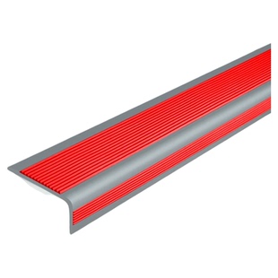 楼梯防滑条自粘踏步防滑槽防撞压条商用家用L型台阶护角户外包边