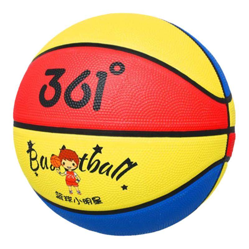 361°正品儿童篮球幼儿园宝宝3-4-5号小学生训练专用小孩软皮pu球