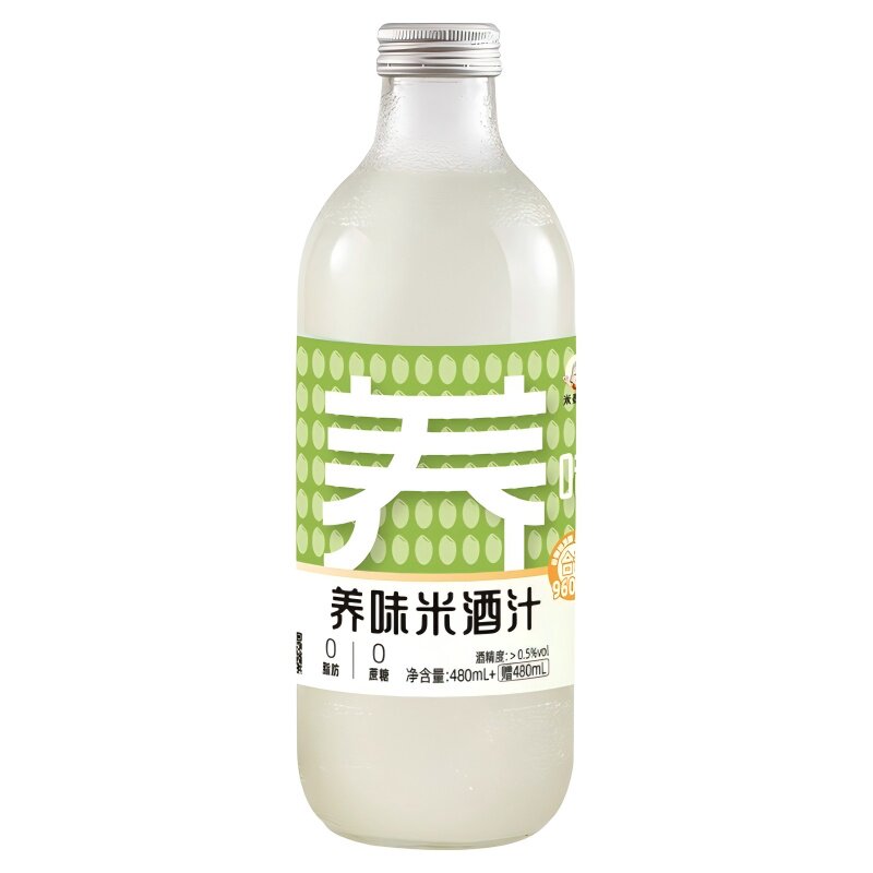 米婆婆养味米酒汁960ml甜酒无米