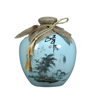 景德镇密封空酒坛子1斤2斤3斤5斤10斤家用酒壶酒罐酒缸礼盒泡酒瓶