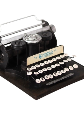 老式打字机打印机模型摆件道具