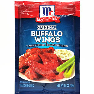 McCormick Buffalo Wings Seasoning美国味好美水牛城鸡翅调味粉