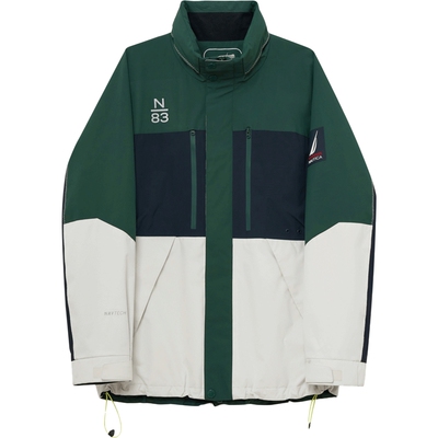 诺帝卡防轻泼水保暖纱拼接外套