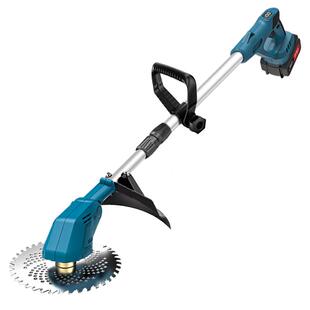 电动割草机家用小型除草机充电式草坪修剪机农用大功率打草机神器