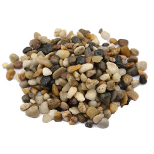 天然河沙砾兰花石火烧多肉土颗粒种植铺面垫底鱼缸庭院造景装饰