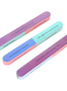 指甲锉打磨条六面抛光锉美甲工具