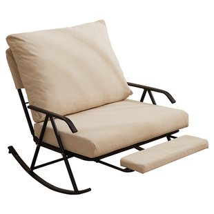 网红摇摇椅客厅轻奢阳台懒人躺椅家用休闲沙发椅双人摇椅躺椅大人