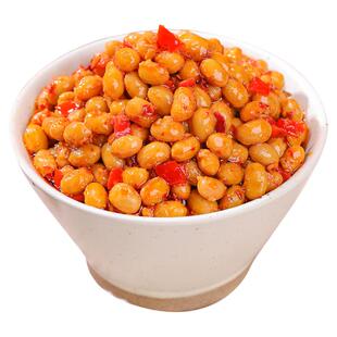 湖南特产腊八豆下饭菜瓶装即食豆瓣酱咸菜拌饭酱开味黄豆酱辣椒酱