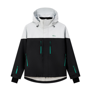 nis雪现专业滑雪服小个子女套装2025新款防风单板硬壳滑雪衣男款