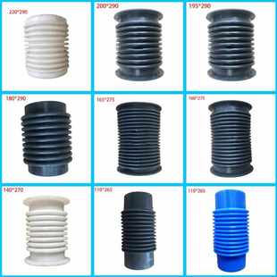 内径110 160橡胶波纹管伸缩管螺纹管PVC接头软管桥梁排水管耐高温