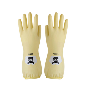 加绒洗碗手套家务厨房清洁耐用食品级专用加长加厚洗衣服做饭防水