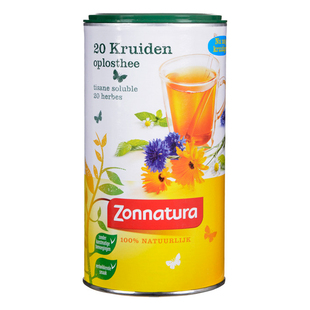 现货荷兰zonnatura儿童菊花晶天然洋肝菊花茶宝宝幼儿开胃清火茶