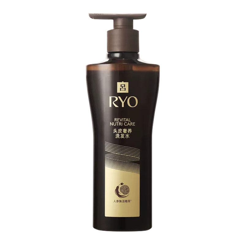 Ryo新款黑金吕洗发水护发素400ml