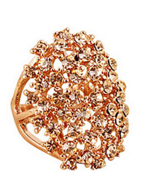 大气欧美风水钻日韩版装饰戒指