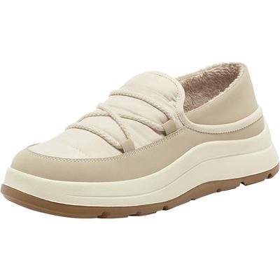 Bata休闲鞋女2025冬商场新款加绒休闲通勤舒适保暖一脚蹬AD122DM5