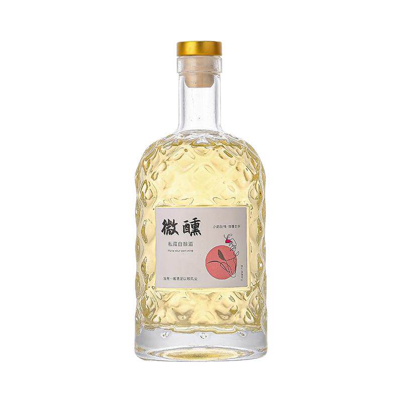 新款玻璃密封罐高颜值ins风果酒