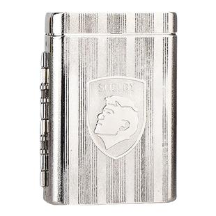 烟盒便携男三开创意金属谢尔比浴血黑帮烟盒保护套盒子夹子送男友