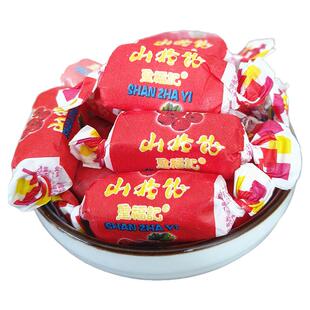 圣福记酸甜山楂饴正品高粱饴拉丝软糖老式怡糖喜糖零食水果糖果