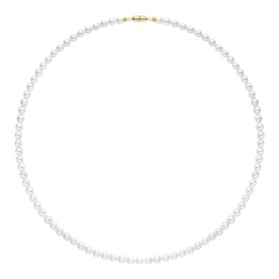 阮仕14k金淡水小米珠项链手链