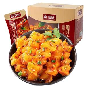 卤门家族烧烤狼牙土豆零食开袋即食麻辣土豆休闲食品网红特产小吃