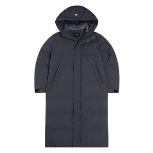 【自营】MLB羽绒服男女装新款长款简约宽松休闲上衣保暖棉羽外套