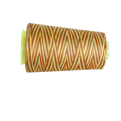 402七彩线彩虹线渐变缝纫手工线