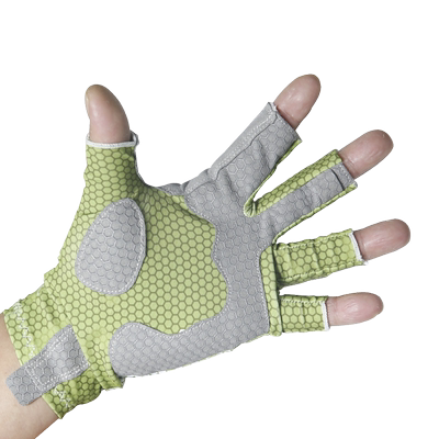 路亚钓鱼手套透气防滑