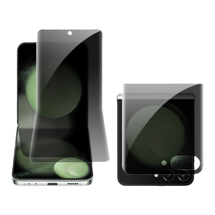 适用于三星ZFlip7/flip5防窥膜flip6手机膜w24flip折叠屏flip4防偷窥软膜侧边后背w25flip内外屏保护隐私贴膜