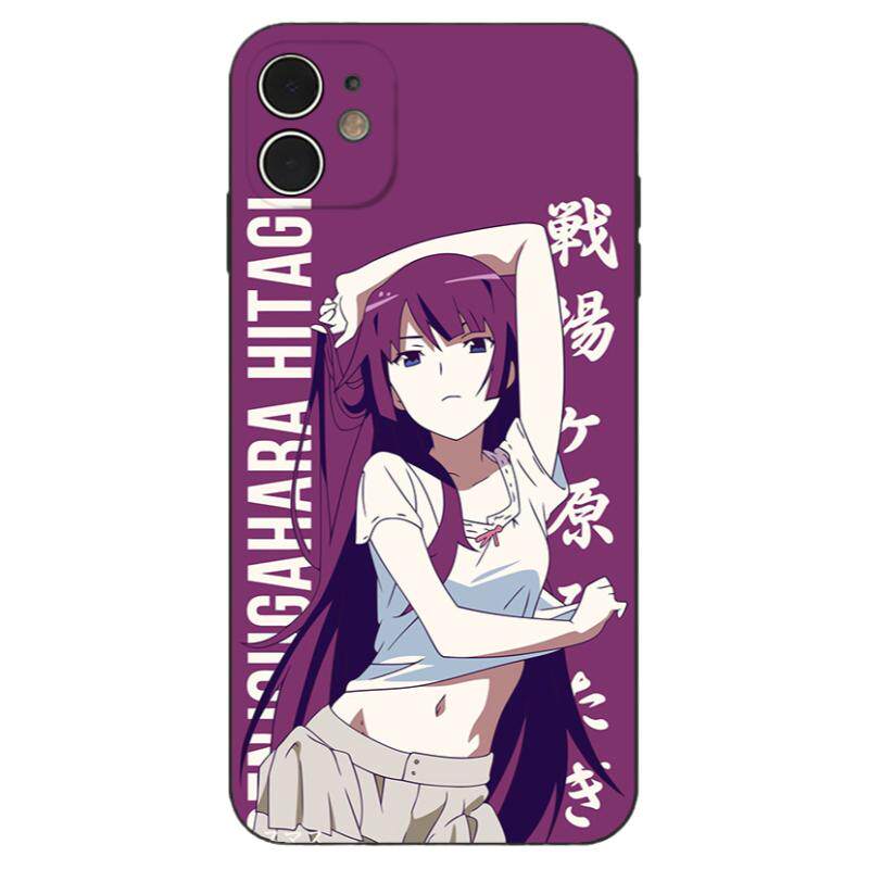 物语战场原黑仪14适用iPhone16玻璃11/12/13苹果15ProMax硅胶少女手机壳华为荣耀OPPO小米VIVO安卓保护套软壳