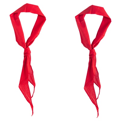 晨光红领巾纯棉涤纶1-3年级通用