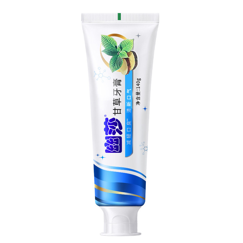 正品幽莎甘草减轻口臭牙膏