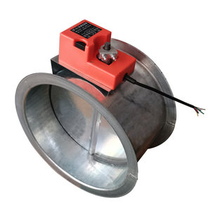 电动300风阀执行器止回阀电子400管道风管调节阀风量手动控制220V