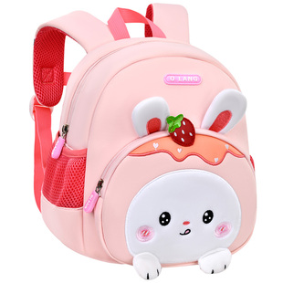 幼儿园书包1-6岁女童中大班双肩包小女孩可爱背包超轻洋气出行包