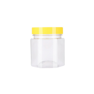 批发食品级塑料瓶六角异形蜂蜜瓶