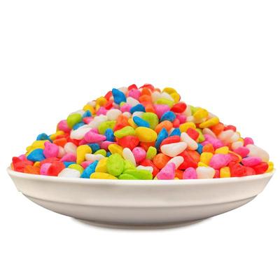 彩色石子鱼缸底部造景砂石底砂