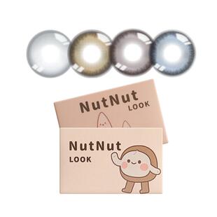 【成为富婆】坚果力美瞳半年抛轻混血高光款 NUTNUTLOOK1片