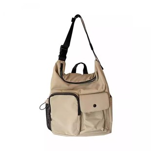 小众多口袋轻便双肩包大容量旅行背包户外徒步登山包包大学生书包