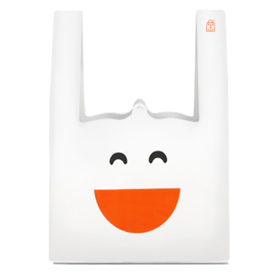 笑脸塑料袋批发背心袋超市购物方便袋子包装袋外卖打包袋餐饮商用