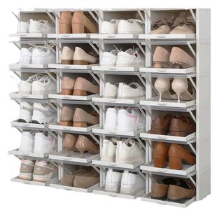 海兴推拉鞋盒大号透明鞋柜抽屉收纳柜塑料整理箱子鞋架子家用神器