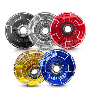 全顺电机盖轮毂碟刹盖改装碟刹边盖10寸12寸13寸二代三代四代盖