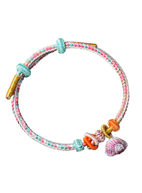 端午手工小粽子五彩绳儿童小红绳