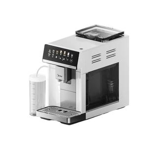 美的全自动现磨咖啡机家用研磨一体机意式美式小型办公室2025新款