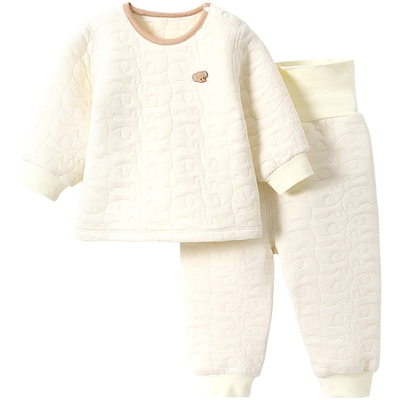 宝宝纯棉秋衣秋裤内衣套装春秋款