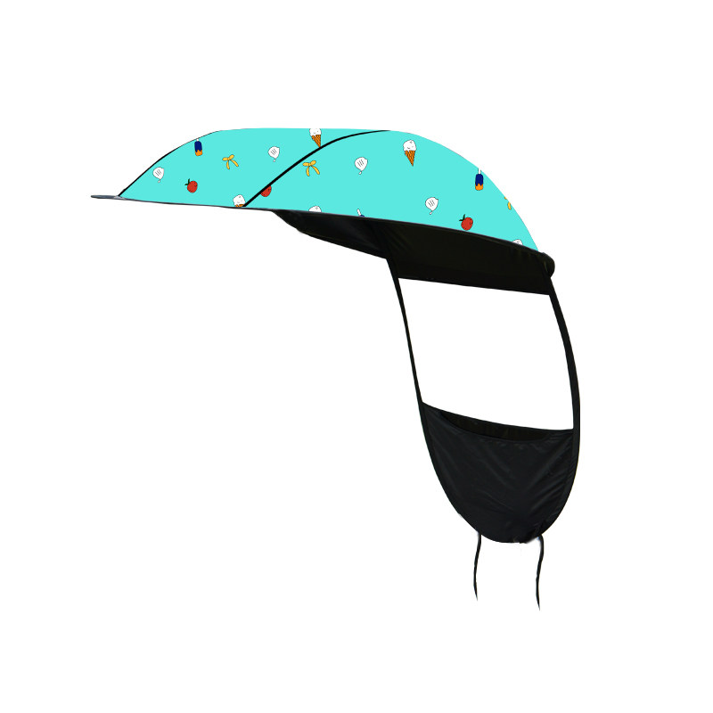 舒迈电动车防晒防雨单顶棚
