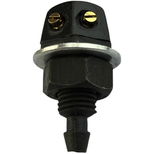 适用北汽勇士B212战旗2023前挡雨刮喷水嘴改进扇形雾化玻璃水喷头