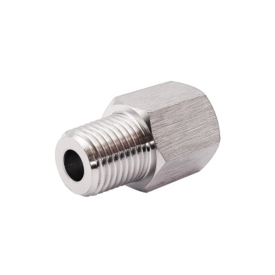 不锈钢螺纹转接头NPT1/4转R1/4