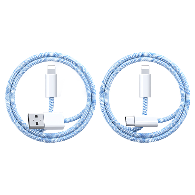 适用苹果充电线iPhone15快充数据线lightning苹果13充电器线usb接口原装14手机pd编织线16双typec正品12短2米