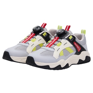 卡特兔童鞋儿童运动鞋2026年春季新品旋钮扣防滑耐磨透气跑步鞋