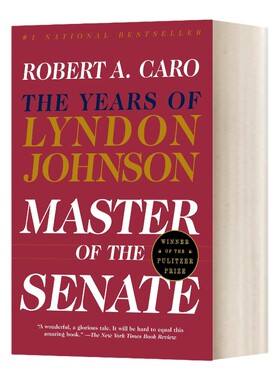 英文原版 Master of the Senate The Years of Lyndon Johnson III 林登约翰逊传3 美剧纸牌屋原型 英文版 进口英语原版书籍